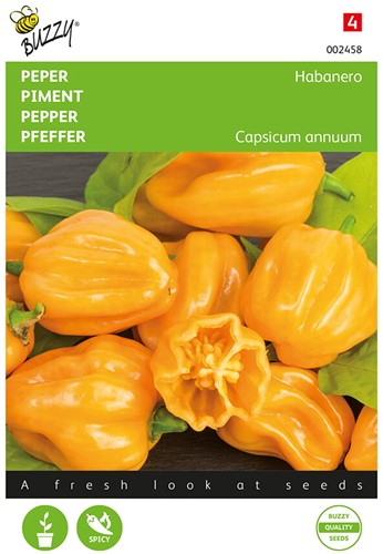 Peper Habanero Oranje - Buzzy