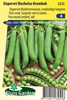 Erwt Rondzadig Mechelse Krombek - Pisum sativum
