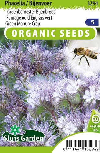 Groenbemester Phacelia/Bijenvoer EKO