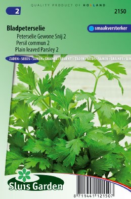 Peterselie Gewone Snij 2 - Peterselie zaden - 1200 zaden