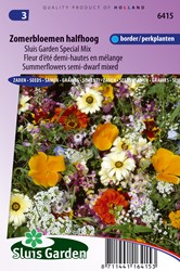Zaadmengsel Zomerbloemen halfhoog 1-jarig