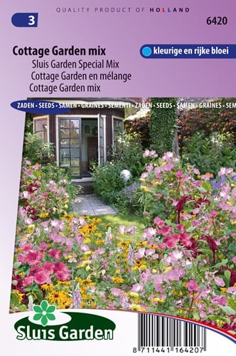 Zaadmengsel Cottage Garden mix 1-jarig
