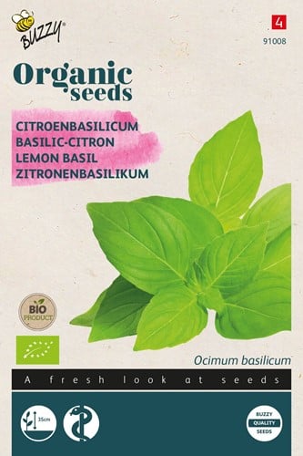 Bio Basilicum Citroensmaak
