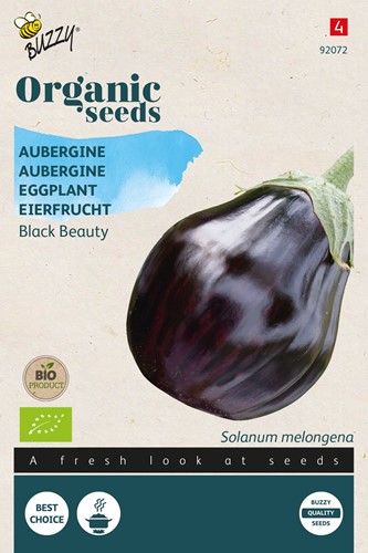 Bio Black Beauty Aubergine - Solanum melongena