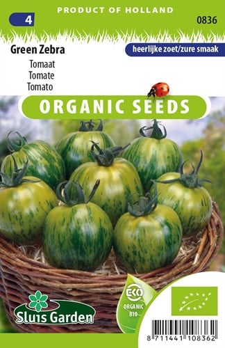 Tomaat Green Zebra improved BIO