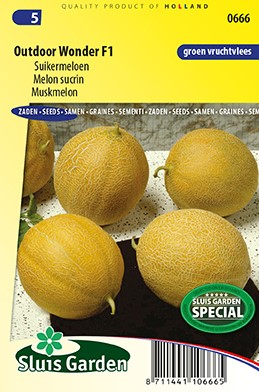 Meloen Outdoor Wonder F1 (Cucumis melo)