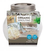 Organic Sprouting glazenpot - Tauge