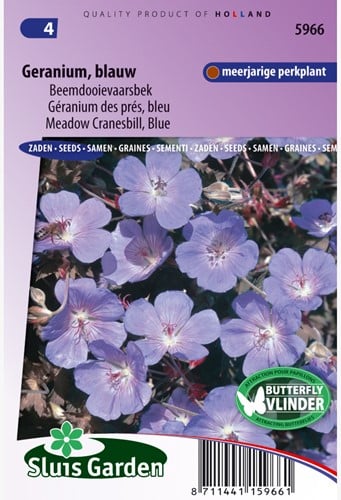 Geranium Blauw - Beemdooievaarsbek