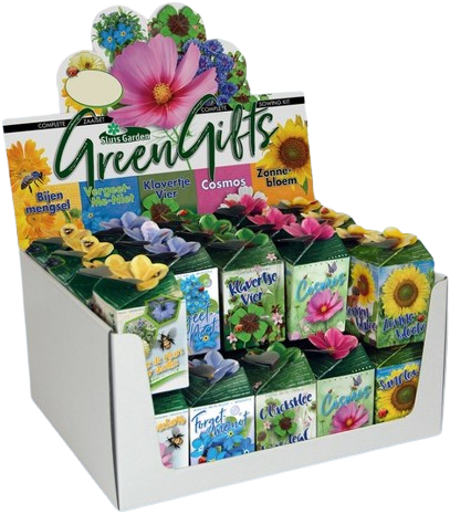 Greengift Gemengd 40 stuks in showdoos