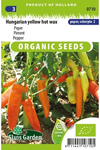 Peper Hungarian yellow hot wax EKO
