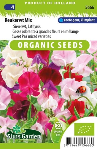 Grootbloemige Reukerwt/Lathyrus EKO