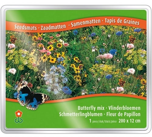 Groeipapier Vlinderbloemen Mix