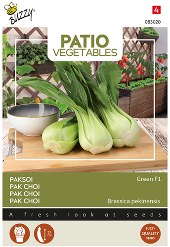 Pak Soi Green F1 - Buzzy Patio Vegetables