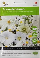 Zomerbloemen Wit mengsel - Buzzy