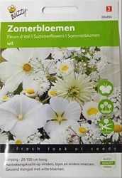 Zomerbloemen Wit mengsel - Buzzy