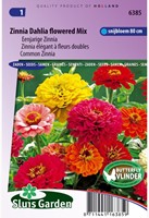 Zinnia Dahlia flowered Mix-2