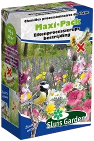 Strooikoker zaadmengsel tegen Eikenprocessierups