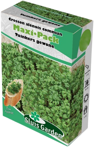 Strooikoker Tuinkers zaden gewone - Maxi Pack Sluis Garden