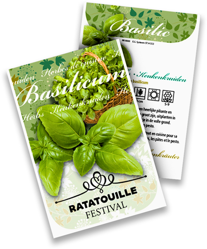 Basilicum Keukenkruiden zakjes persoonlijk bedrukt 1.000 zakjes-2