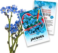 Vergeet-mij-Niet - Myosotis zakjes persoonlijk bedrukt - 50 stuks