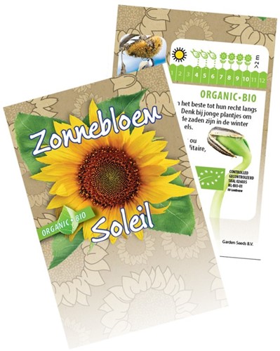 Reuzen Zonnebloem Biologisch-2